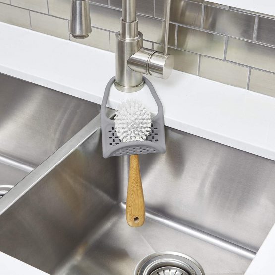 Umbra Sink Mats, 18/8 Stainless Steel, Charcoal, Normal - Image 4