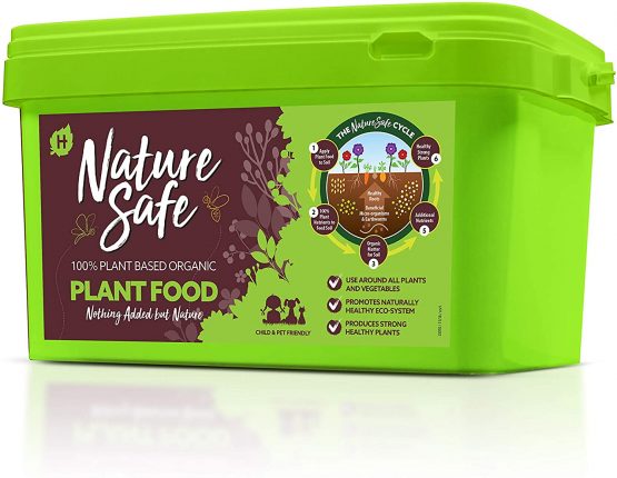 Nature Safe Plant Feed 10kg, Brown