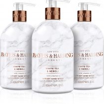 Baylis and Harding Elements White Tea and Neroli, 500ml Hand Wash, Pack of 3