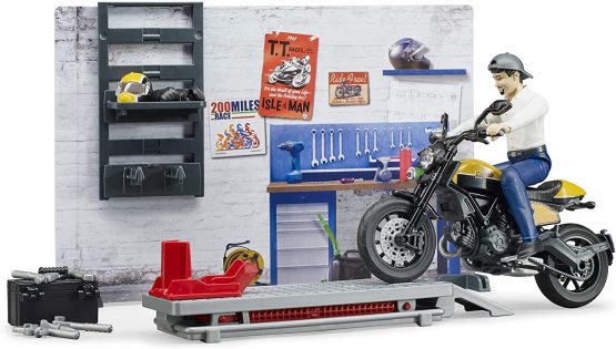 Bruder bWorld Motorcycle Service with Scrambler Ducati Full Throttle - Image 4