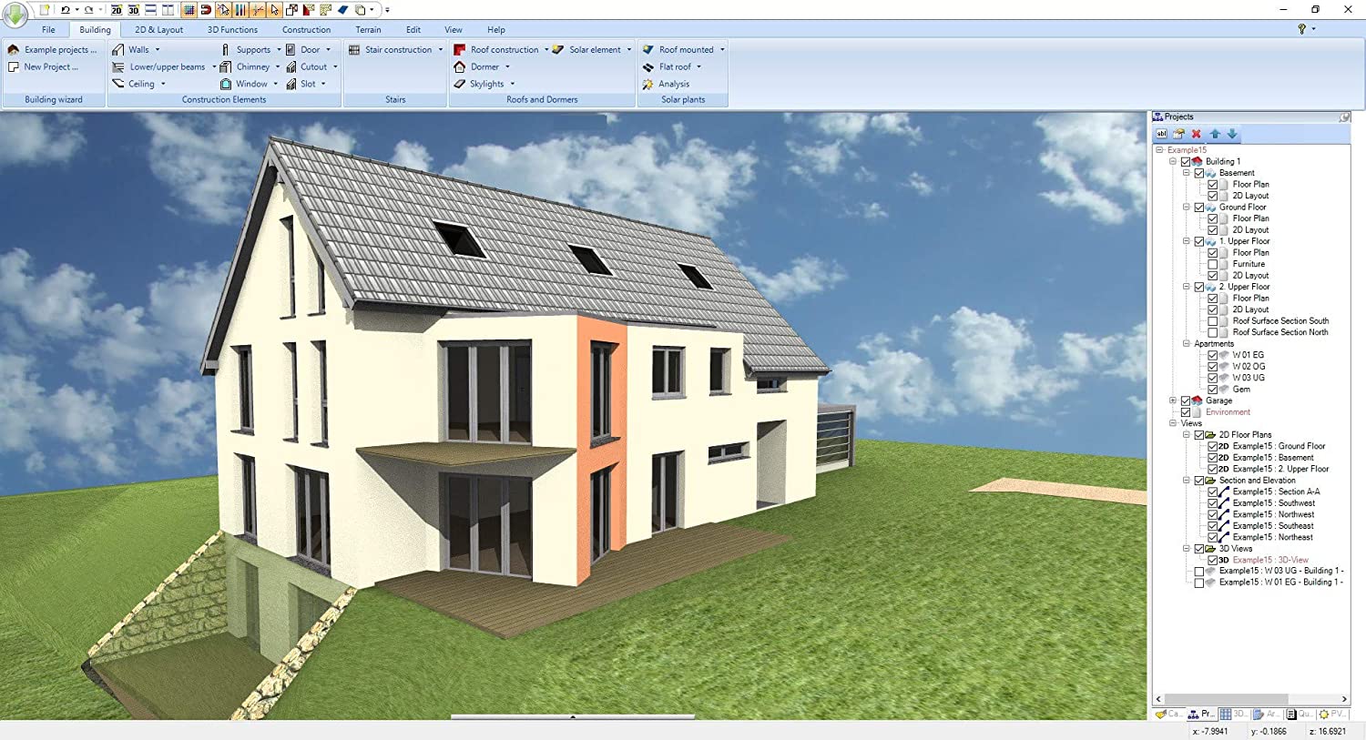 3D CAD 7 Architecture, Plan & design buildings from initial rough sketches to the finished blueprints - Image 2