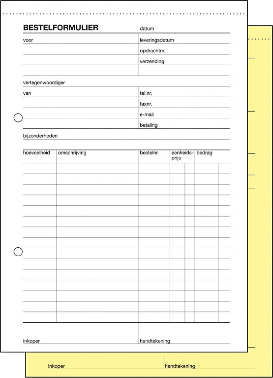 Sigel Expres 43011 Best Elfo Rmulier, Dutch Application Forms A5 2 x 50 Sheets