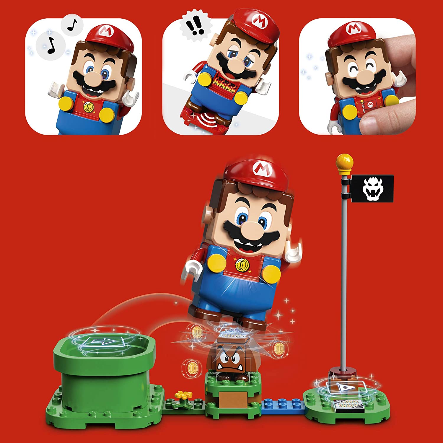 LEGO Super Mario Adventures with Mario Starter Course Set, Buildable Toy Game - Image 4