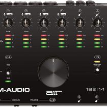 M-Audio AIR 192|14 - 8-In/4-Out USB Audio / MIDI Interface with Recording Software from Pro-Tools and Ableton Live, Plus Studio-Grade FX and Virtual Instruments