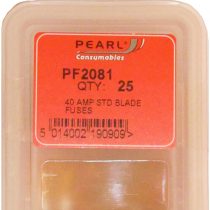 Pearl PF2081 40A Blade Fuse Standard (Pack of 25)