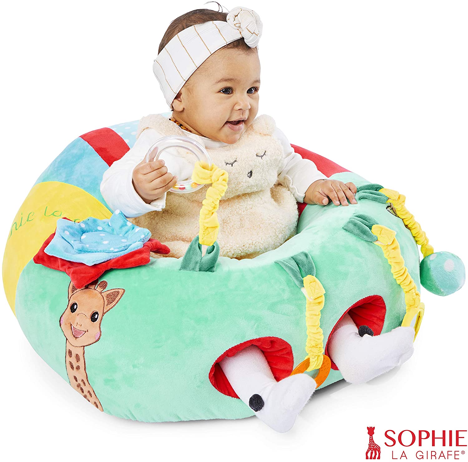 Sophie la girafe Baby SEAT and Play Sophie, Multicolored, Pack of 1