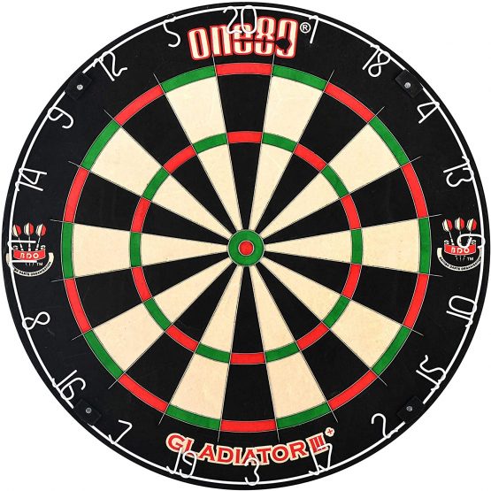 ONE80 Unisex – Adult's Gladiator 3+ Dartboards and Discs, Multicoloured