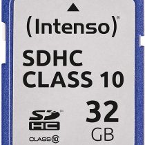 Intenso SDHC Memory Card, Class 10, 32 GB, Blue