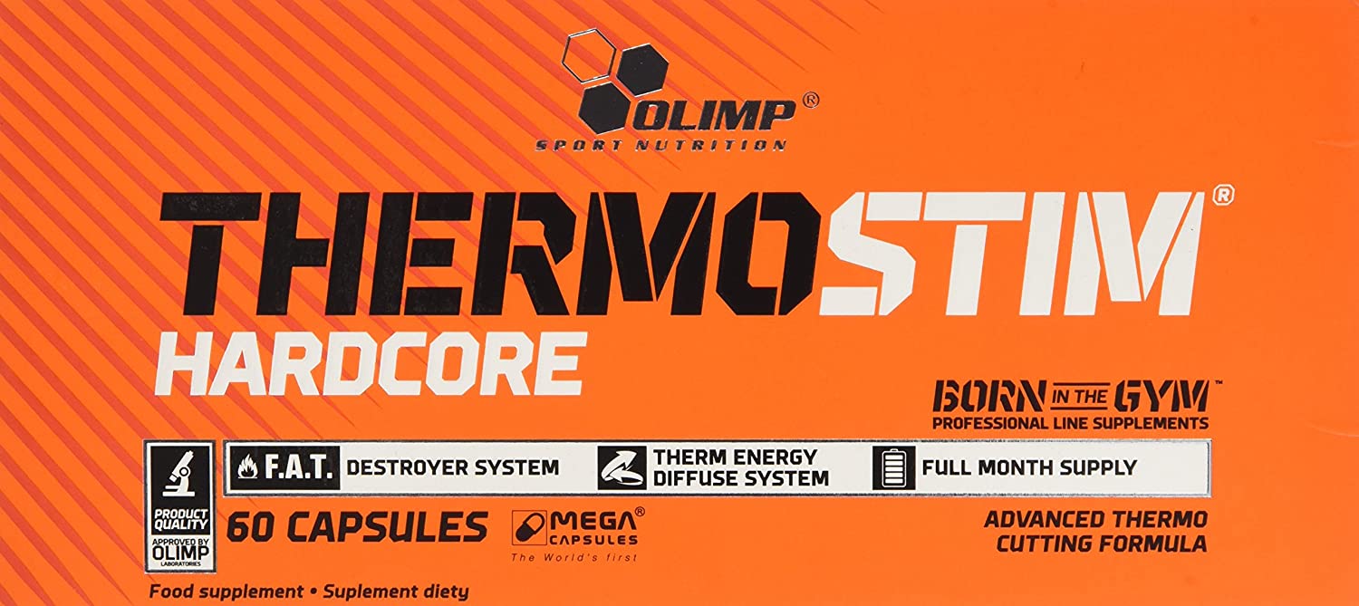 Olimp Labs Thermo Stim Hardcore Capsules, 60 Capsules, 60 count (Pack of 1)
