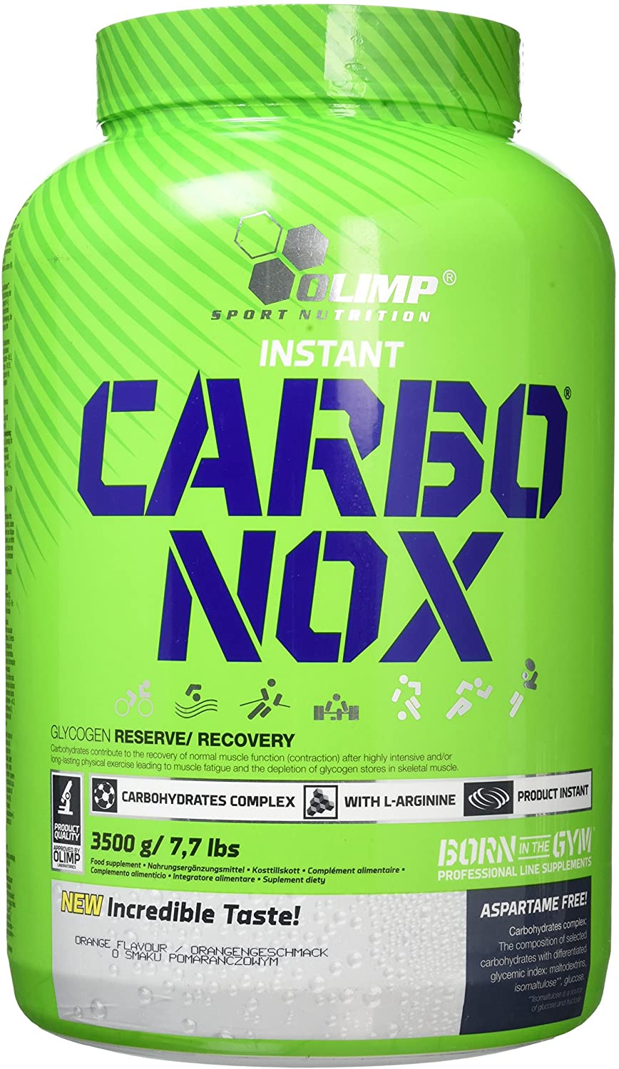 OLIMP SPORT NUTRITION Olimp Labs Carbo NOX Powder, Orange Flavour, 3.5 kg, 3.5 kg (Pack of 1)