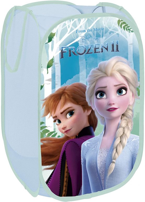 Superdiver Disney Pop-Up Laundry Basket Toy Box Storage Box Clothes Box for Children 23x14x14 inches (Frozen 2)