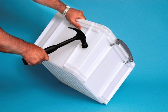 Really Useful Storage Box 35 Litre White Strong - Image 4