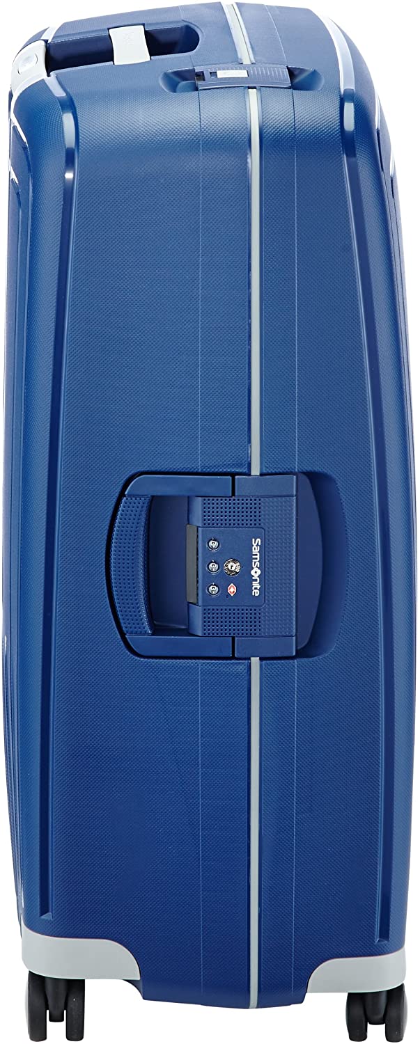 Samsonite S'Cure - Spinner L Suitcase, L 75 cm, 102 L, Blue (Dark Blue), L (75cm-102L) - Image 4
