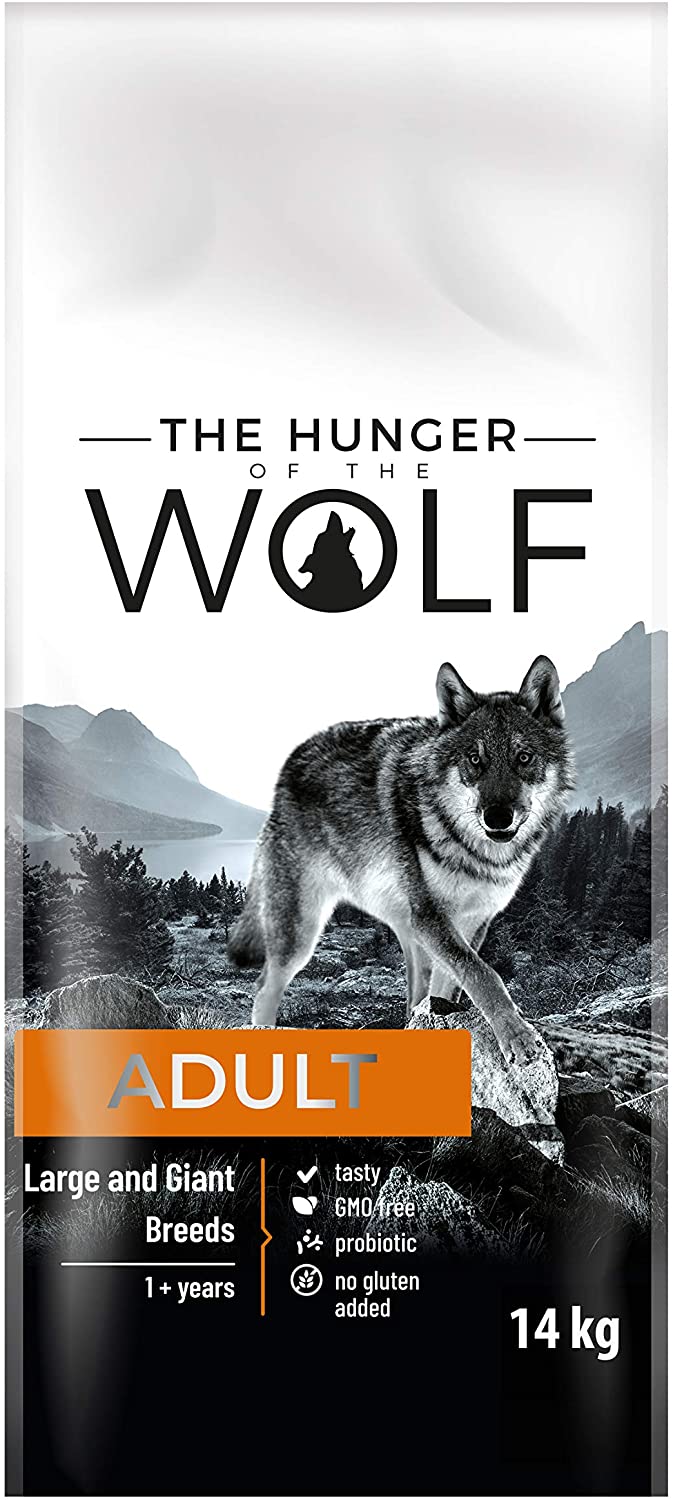 The Hunger of the Wolf Dry Dog Food - for Large or Giant Breeds Formula Good for Joint Health with Chicken Adult - 14 kg - Image 2