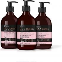 Baylis & Harding Goodness Rose and Geranium, 500 ml Hand Wash, Pack of 3