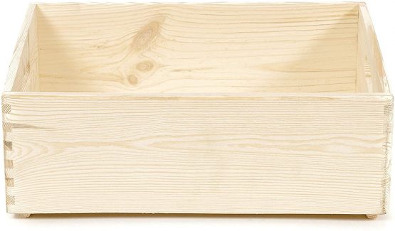 Compactor RAN6475 Customisable Pine Box, Natural, Beige, Medium - Image 2