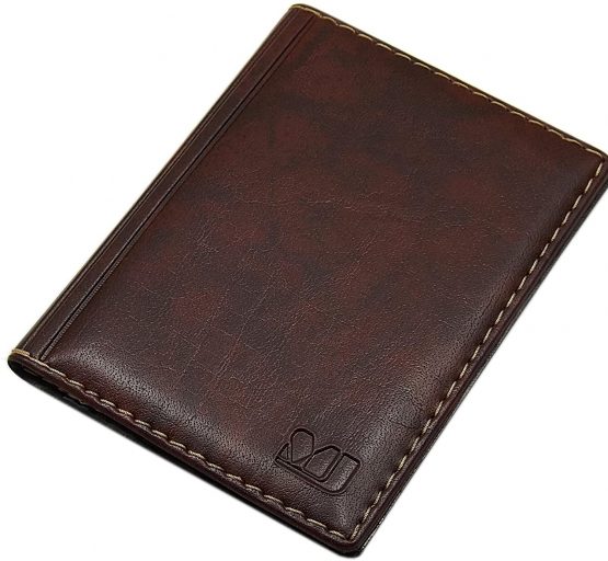 ID and Credit Card Holder with 4 Pockets (Design 2 / Black)