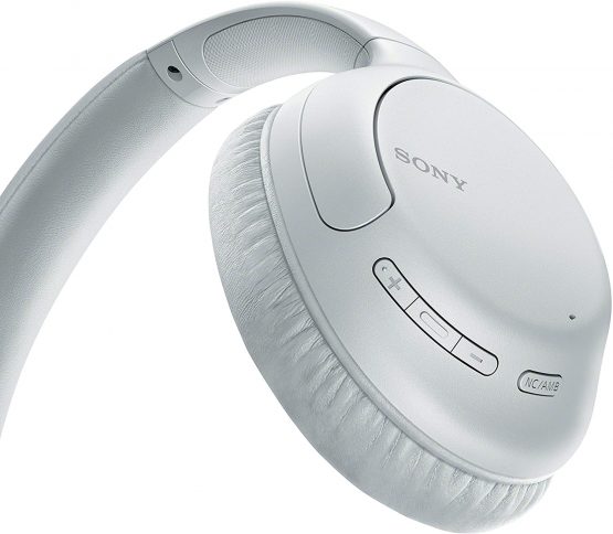 Sony WH-CH710N Noise Cancelling Wireless Headphones with 35 hours Battery Life, Quick Charge, Built-in Mic and Voice Assistant - White - Image 2