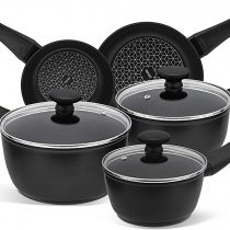 Prestige – Thermo Smart – Pots and Pans Set – 5 Piece Cookware Set Non Stick – Induction, Gas and Electric Hobs
