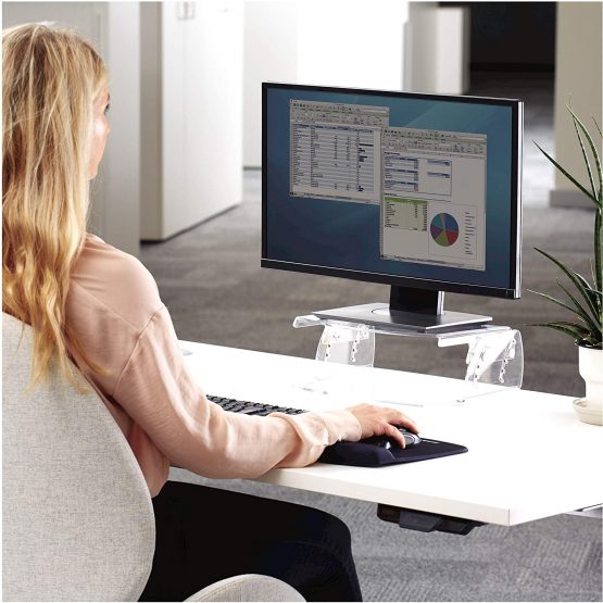 Fellowes Clarity Adjustable Monitor Stand - Image 2