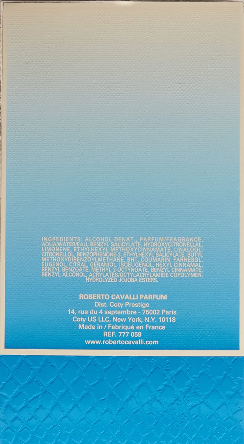 Paradiso Azzurro by Roberto Cavalli Eau de Parfum Spray 75ml, Blue, 75 ml (Pack of 1) - Image 3