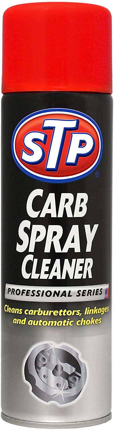 STP Carb Spray Cleaner 500 ml, Cleans and Protects Carburettors, Linkages and Automatic Chokes