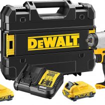 DEWALT DCF902D2-QW Cordless Impact Wrench. (3/8 inch), 12 V / 2 Ah, Black/Yellow