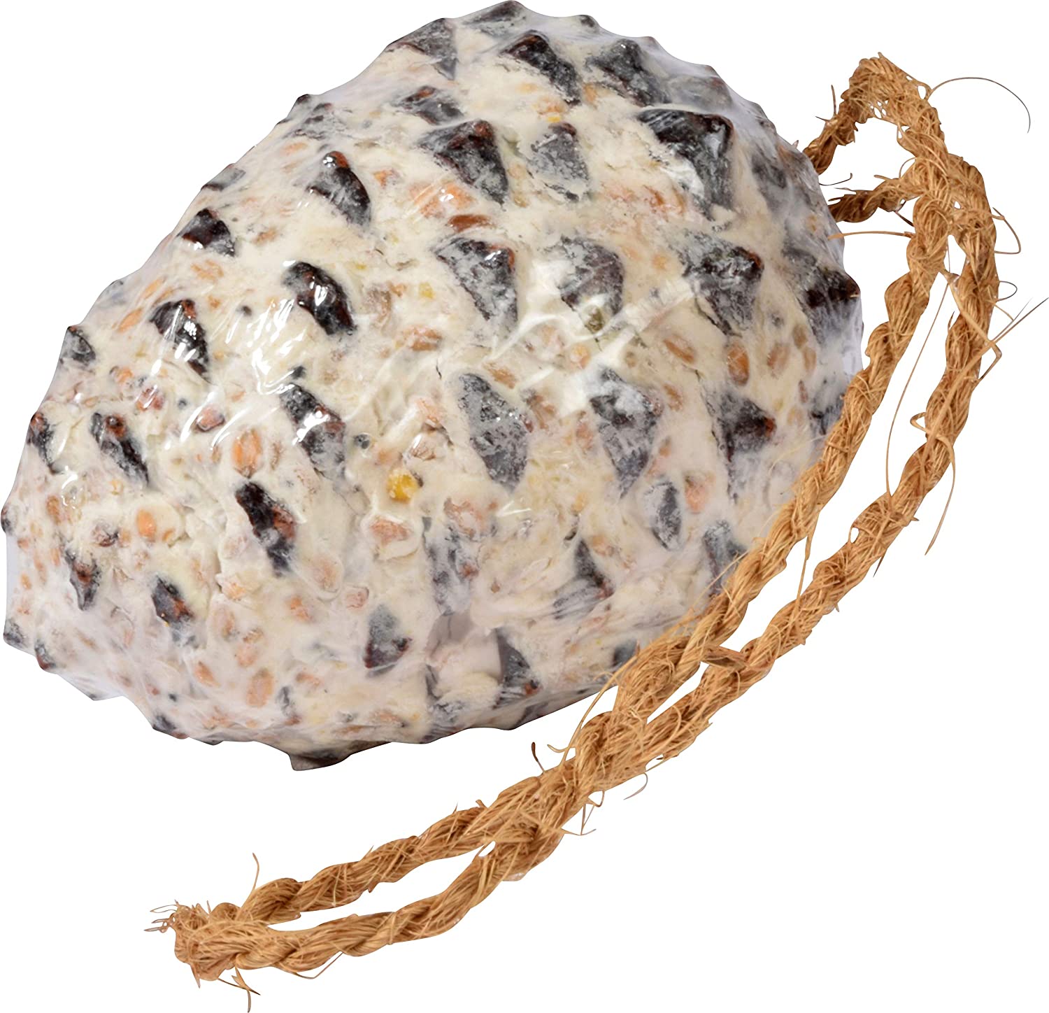 dobar 24102e Bird Feeder Mix with 4 Filled Coconuts and 2 Giant Cones Natural, 3.9 kg (Pack of 1) - Image 2