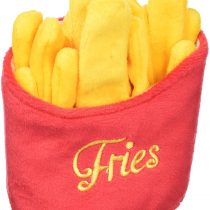 P.L.A.Y American Classic Dog Plush and Squeaker Food Toy, Frenchie Fries