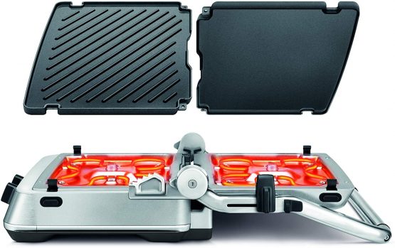 Sage Appliances SGR001 the No-Mess Waffle Plates, Black - Image 4