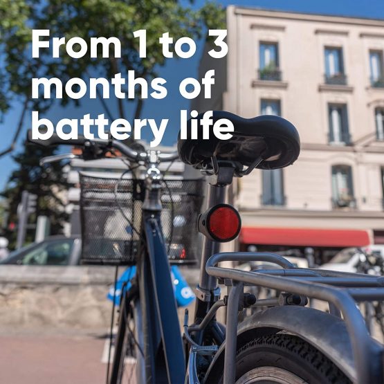 Invoxia Tracker Anti-Theft GPS, Bike Reflector with Real-Time Alerts, 3-Year Subscription Included, Up to 3 Months of Battery Life, Discreet and Light, Waterproof - Image 3