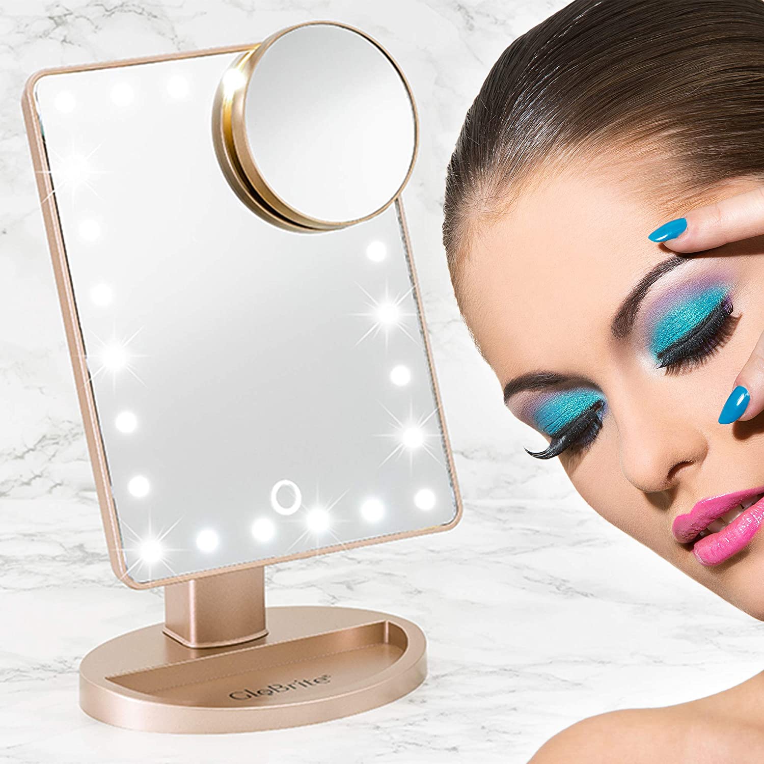 SA Products LED Makeup Mirror Light Illuminated Desk Bathroom Vanity
