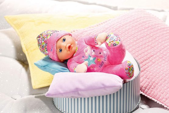 BABY born Sleepy 30 cm Doll - Small & Soft - Easy for Small Hands, Creative Play Promotes Empathy & Social Skills, For Newborns - Includes Night Cap - Image 3