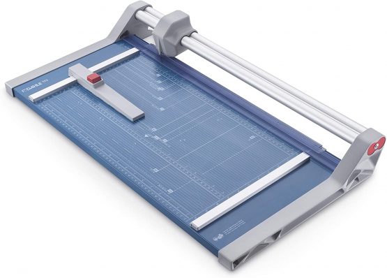 Dahle 552 Rotary Trimmer 2020 Model (Cutting Performance up to 20 Sheets / DIN A3) Blue