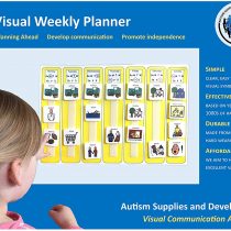 Plastic Visual Weekly Planner (English)
