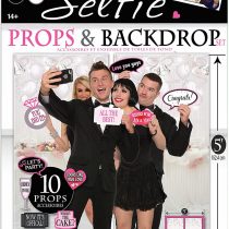 Forum Novelties X78391 Wedding Photo Booth Set, Multi-Colour, One Size
