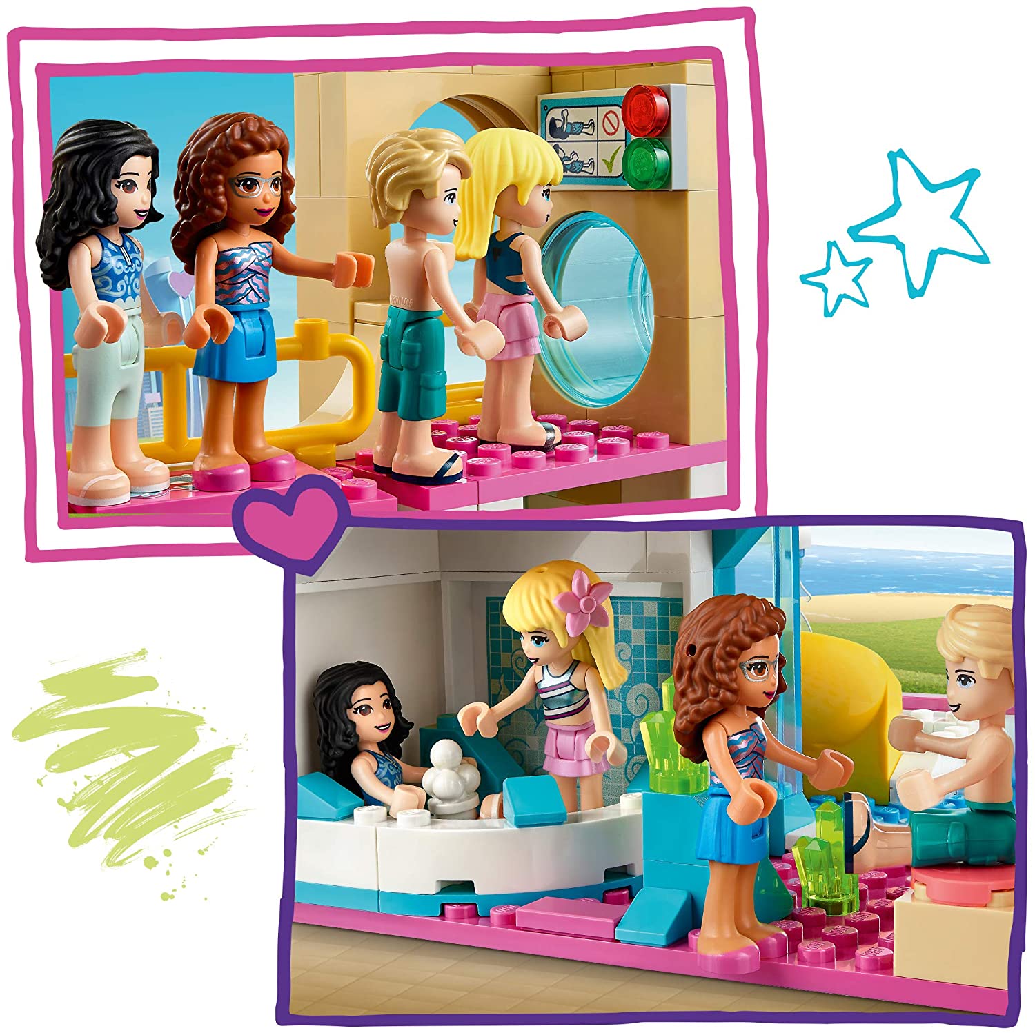 LEGO 41430 Friends Summer Fun Water Park, Multicolor - Image 4