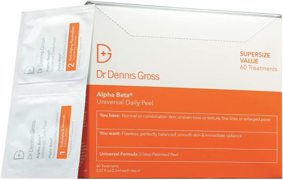 Dr Dennis Gross Skincare Alpha Beta Peel Extra Strength Wipes, 60-Piece