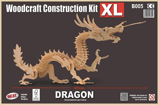 Quay B005 Dragon XL Woodcraft Construction Kit FSC - Image 2