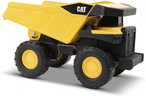 CatToysOfficial 82353 Caterpillar Steel Dump Truck, Yellow