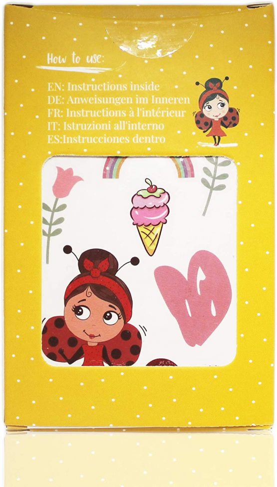 MISS NELLA NAIL KIT- Nail accessories set for kids- nail stickers, tattoos, nail filer & toe separators- all designed for children hands & toes - Image 3