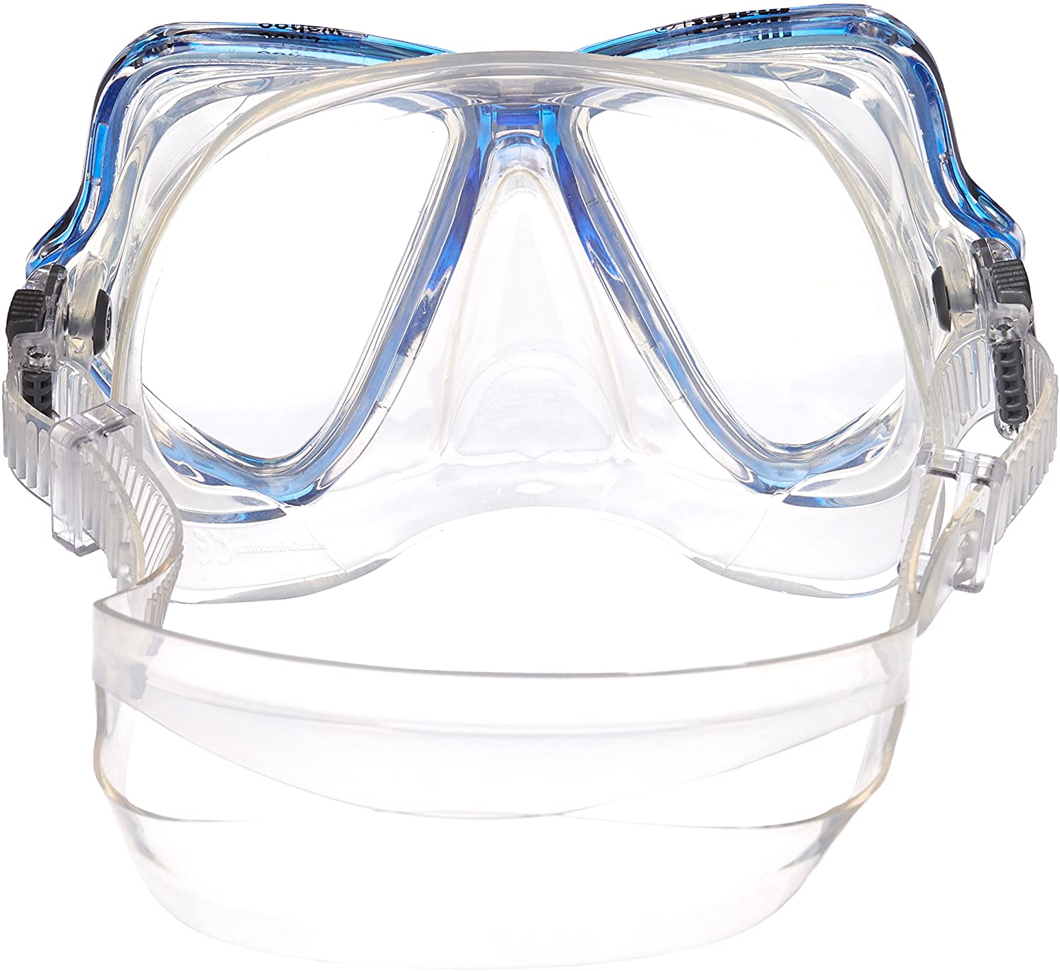 Mares Mask Wahoo Diving Googles - Transparent/CL, BXRBLCL - Image 2