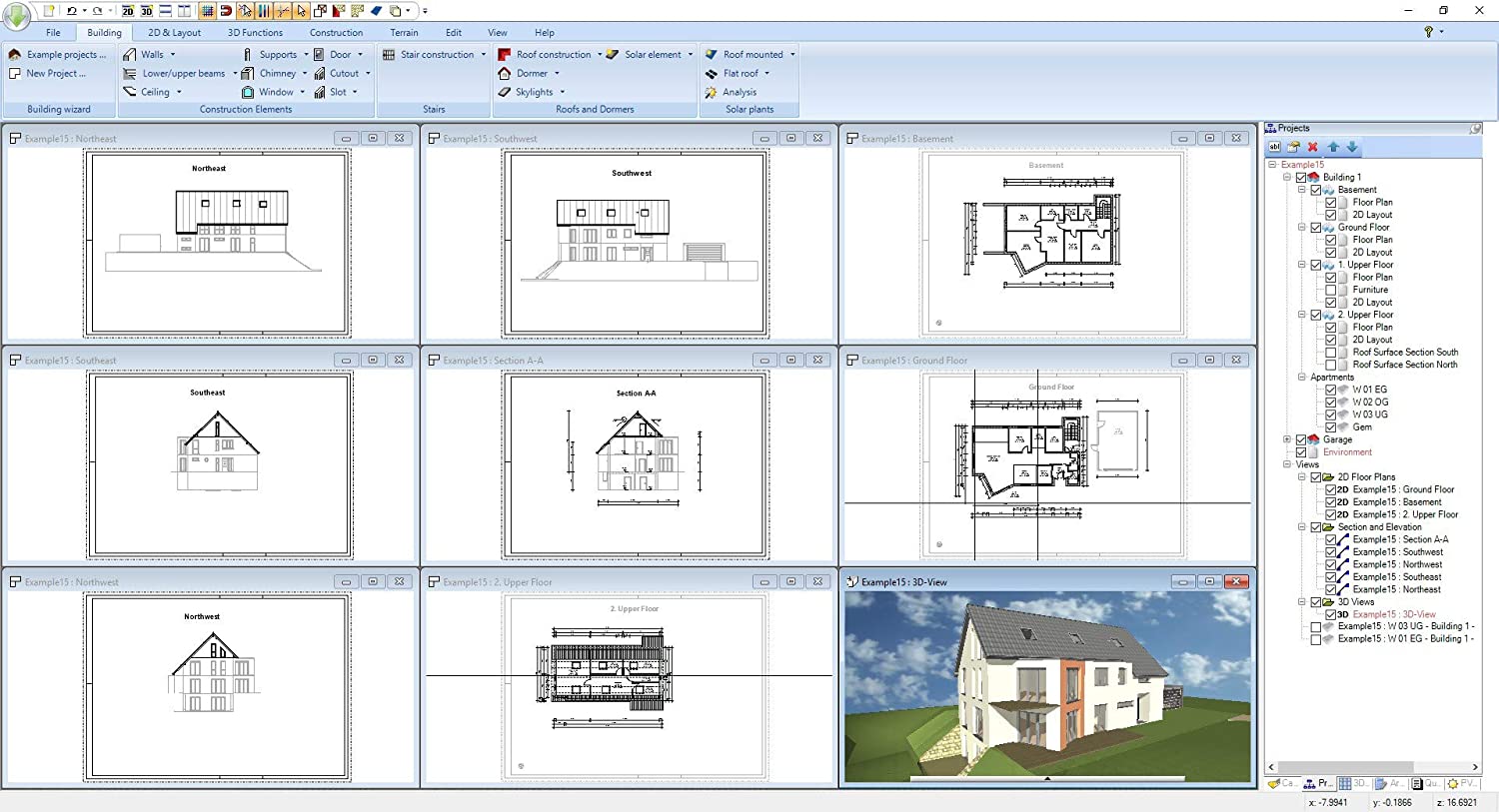 3D CAD 7 Architecture, Plan & design buildings from initial rough sketches to the finished blueprints - Image 3