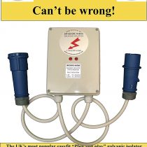 XMAS special offer SAVE £55.95! Marine Galvanic isolator model GI00smi inline. Simply plug it in to protect your boat from corrosion. Built in status monitoring offering maximum galvanic protection for all boats and yachts Uk' Best selling isolator! Over 24,000 UK boats are protected by Safeshore galvanic isolators! Full lifetime warranty!