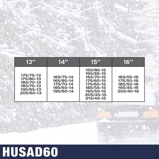 Sumex HUSAD60 KN60 Husky Advance Snow Chains 9 mm - Image 4