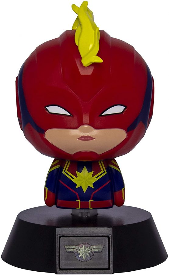 Paladone Captain Icon Light BDP Official Disney Marvel Collectable | Ideal for Kids Bedrooms, Office & Home | Pop Culture Gaming Merchandise, Multi - Image 2