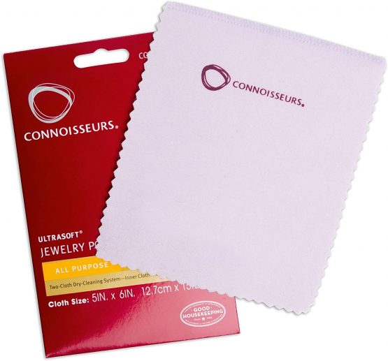 Connoisseurs Jewellery Cleaner Kit - Diamonds, Platinum & Gold Cleaning Tool - Pressure Jewelry, Watches, Earrings - With Free Dry Cleaning Cloth - Image 4