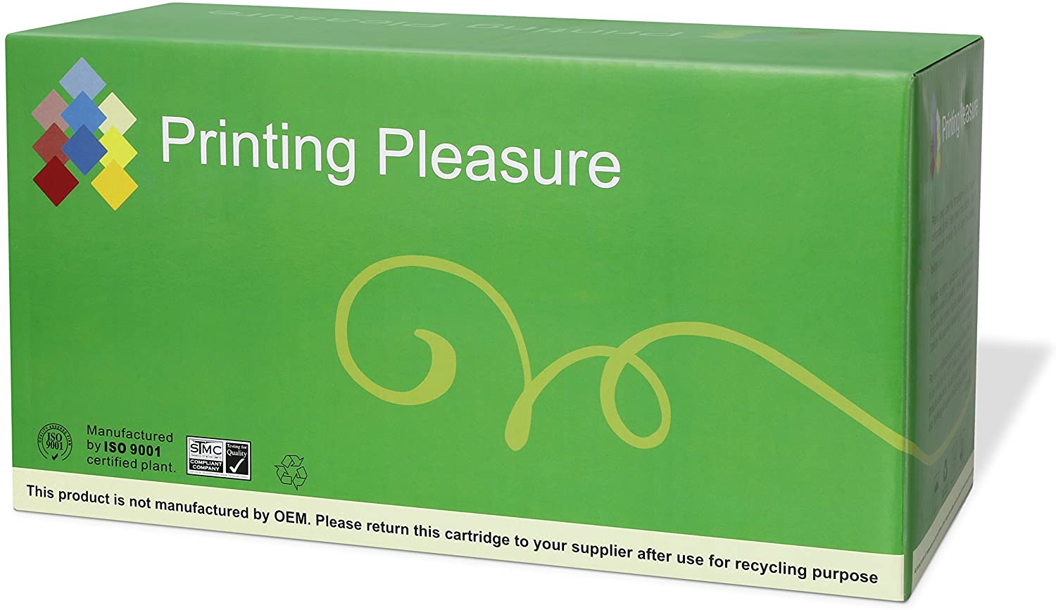 Printing Pleasure 4 (FULL SET) Compatible CF210X-CF213A Toner Cartridges for HP LaserJet Pro 200 Color M251N M251NW MFP M276N M276NW Canon MF8230Cn MF8280Cw - Image 2