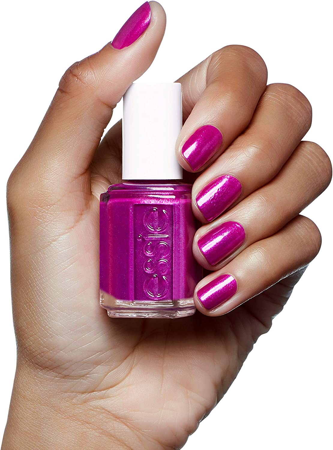 essie Original Nail Polish, 34 jamaica me crazy, Shimmer Purple Nail Polish, 13.5 ml - Image 4