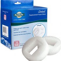 Petsafe Drinkwell 360 Plastic Pet Fountain Replacement Foam Filters, Pack of 2, Filter for Dog and Cat Water Fountains